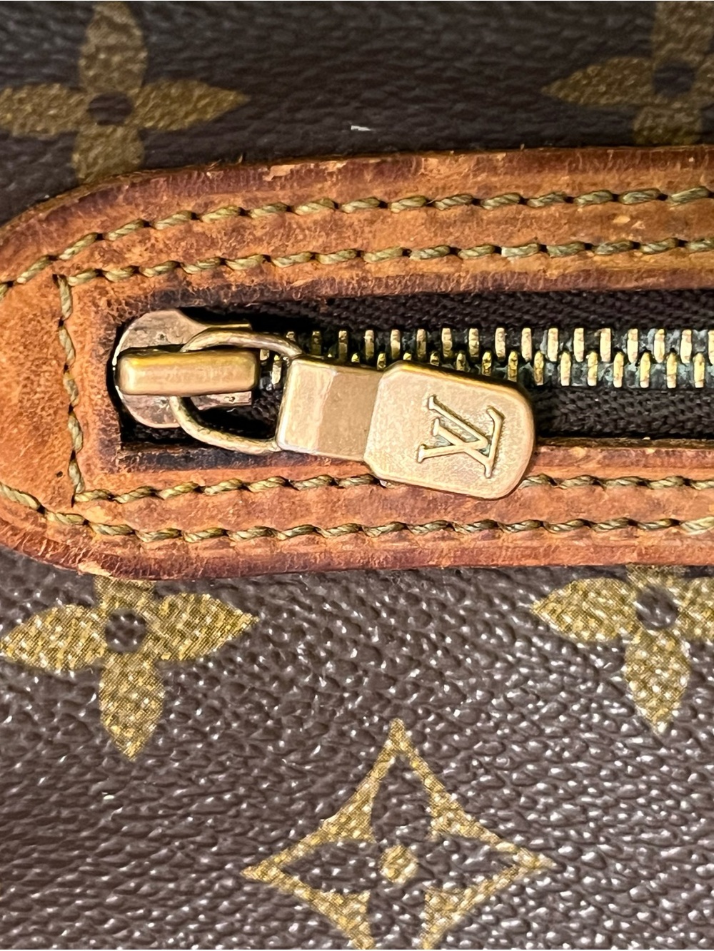Vintage Auth Louis Vuitton Marly Dragonne GM Monogram Clutch Wristlet 1993 🇫🇷 - Picture 3 of 13